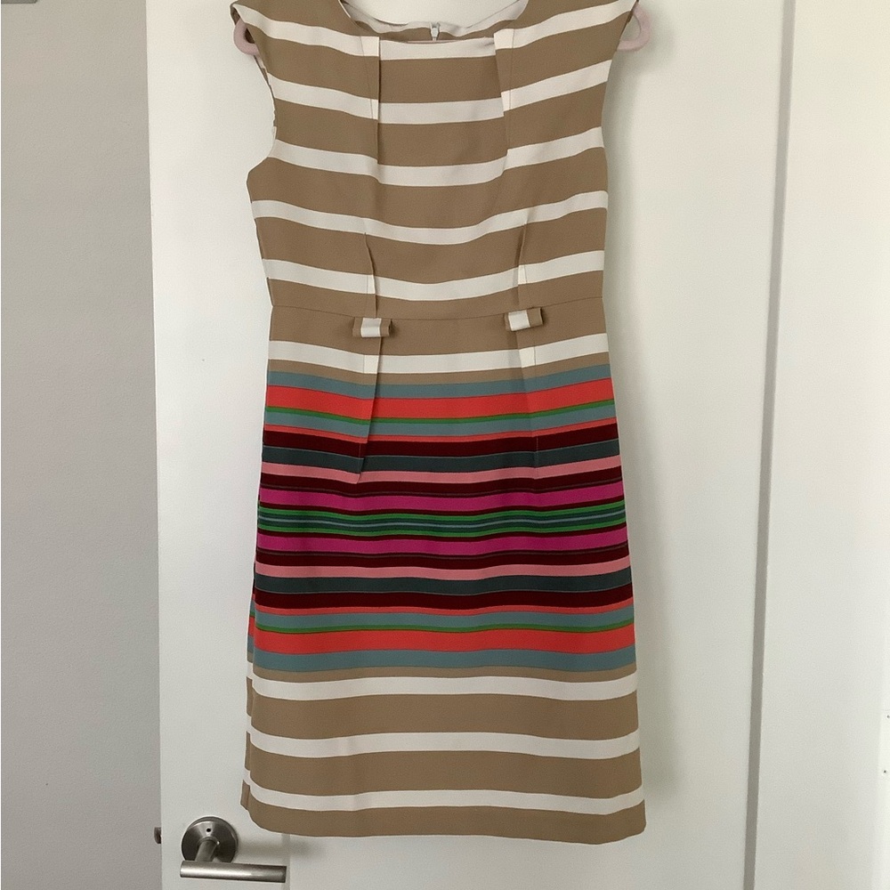 ❤️4 for $15 Memorial Day Sale!!! 👗🌺Emma & Michele Orange, Tan Sheath Dress